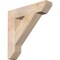 Ekena Millwork Traditional Slat Smooth Bracket, Douglas Fir, 3 1/2"W x 18"D x 18"H BKT04X18X18TRA06SDF - alternate 1